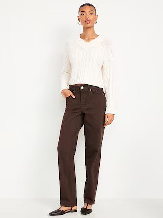 High-Waisted OG Loose Jeans | Old Navy (US)