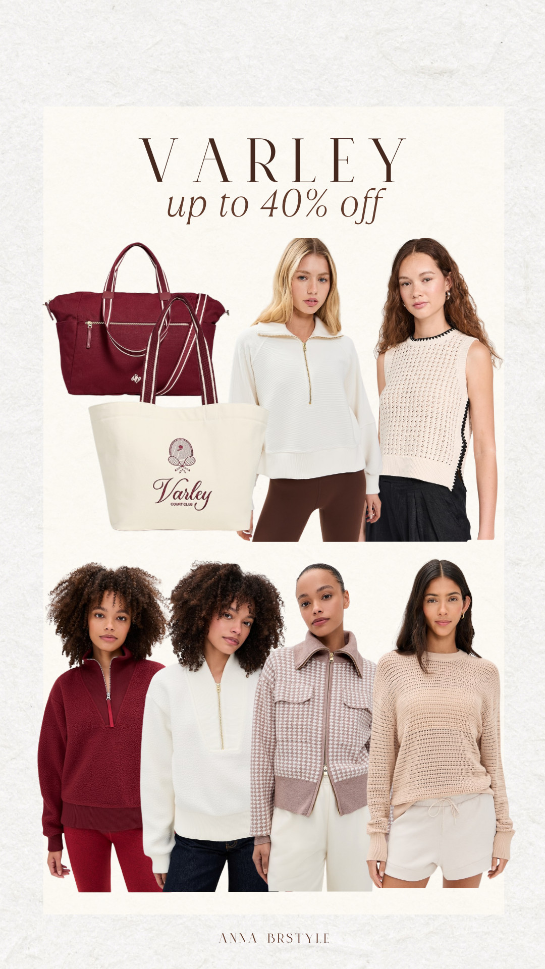SHOPBOP up to 40% off, last day of sale. Varley sale, shopbop sale, crocjhet tops, sporty chic, athleisure, annabrstyle 

 #LTKOver40 #LTKSaleAlert