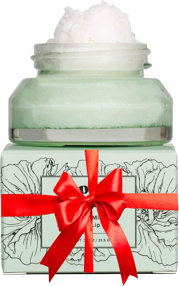 Poppy & Pout Natural Lip Scrub, Moisturizing Sugar Scrub for Dry Lips, Lip Scrubber Exfoliator wi... | Amazon (US)