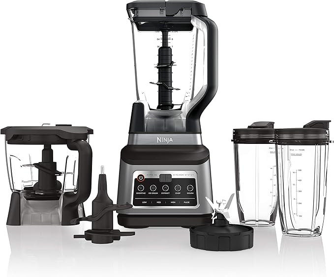Ninja BN801 Professional Plus Kitchen System, 1400 WP, 5 Functions for Smoothies, Chopping, Dough... | Amazon (US)
