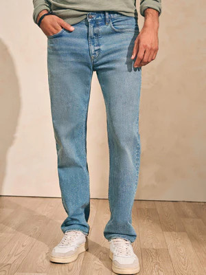 Organic Cotton Slim Straight Denim | Faherty