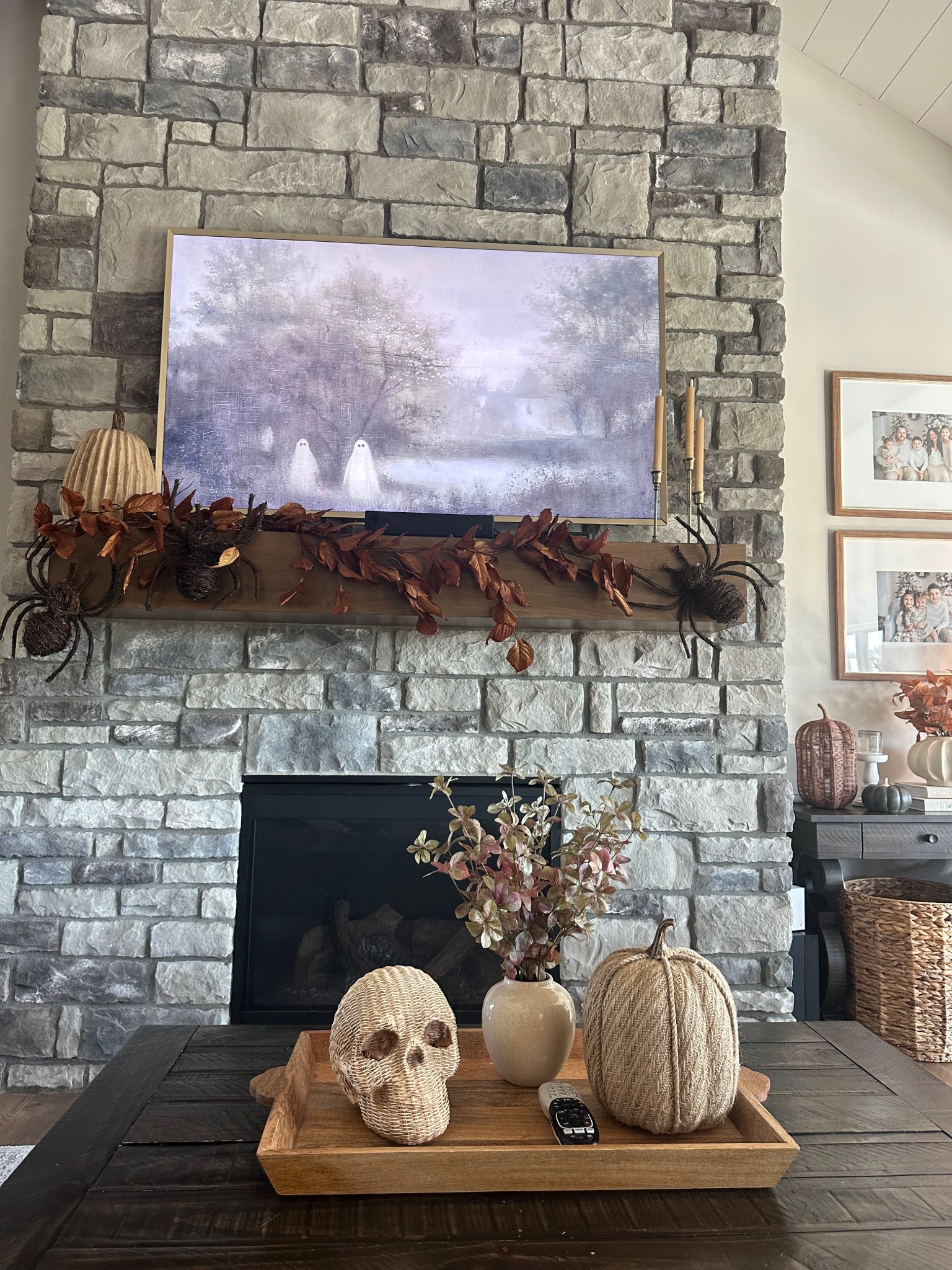 Cute Halloween decor. Organic modern. Traditional. Aesthetic. Neutral Halloween. A touch of spooky. Home decor. Rustic. 

#LTKFallSale #LTKSeasonal #LTKHome