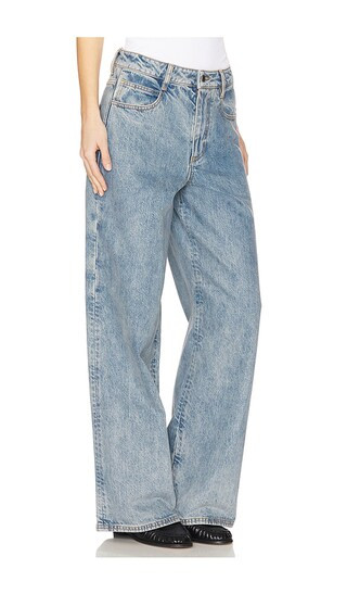 Marseille Pants in Light Wash Denim | Revolve Clothing (Global)