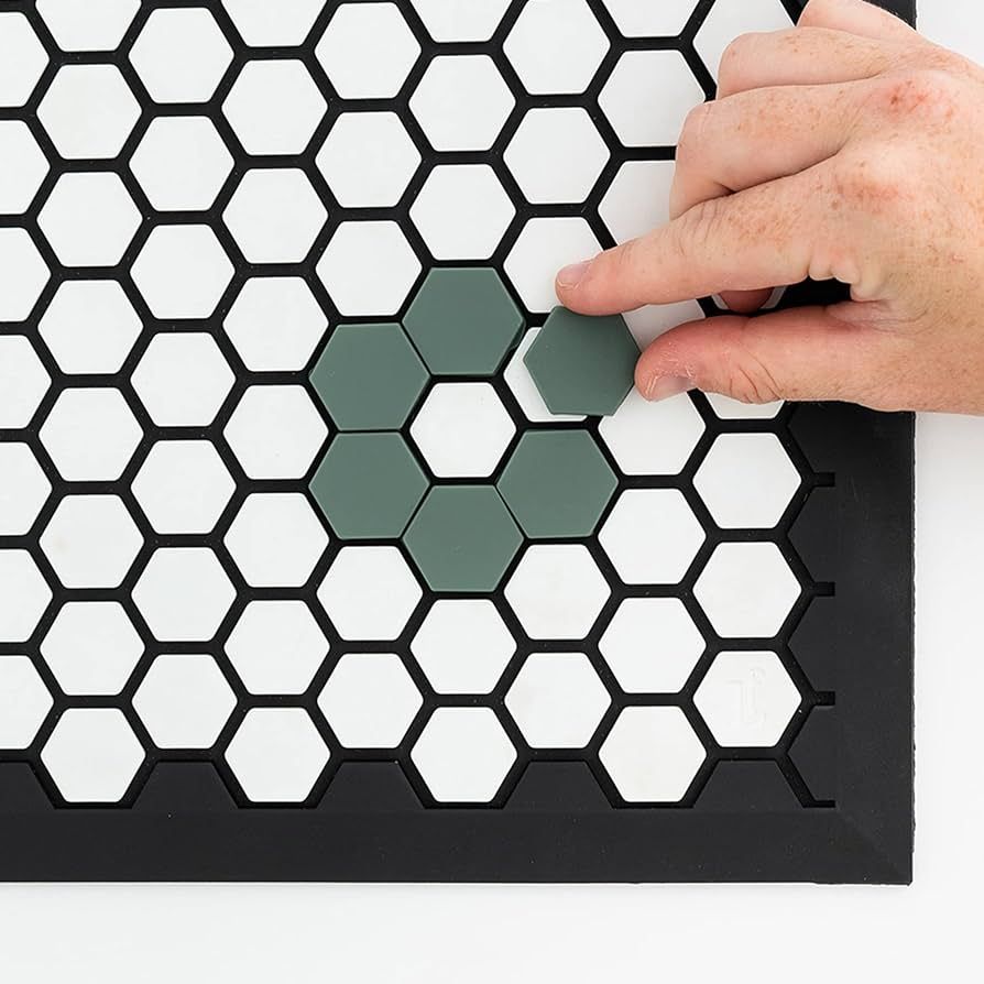Letterfolk Doormat Tile Set - Color Tile for Customizable Mat Design - Set of 75, Lake Pine | Amazon (US)