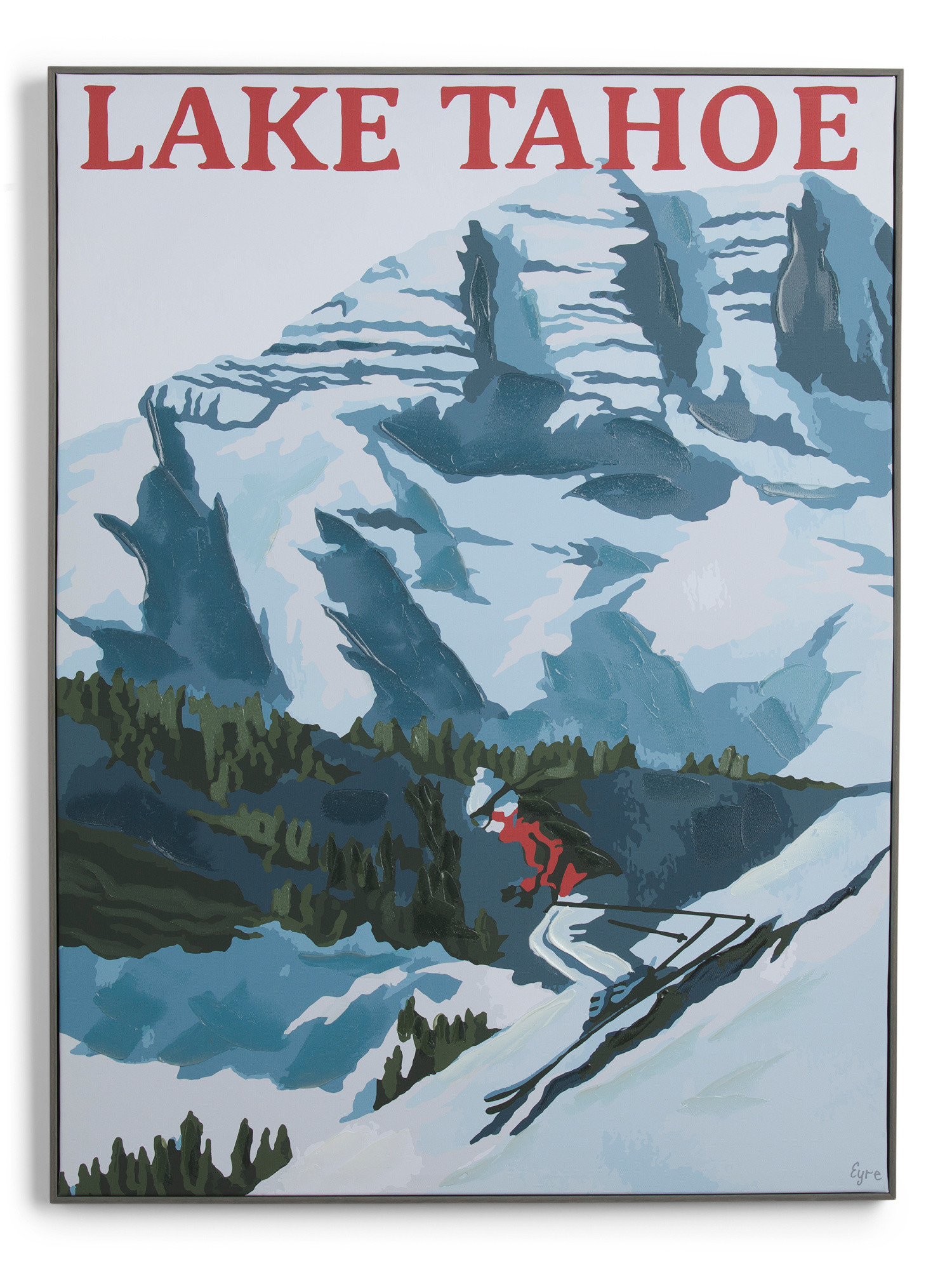 30x40 Lake Tahoe Poster Framed Wall Art | Pillows & Decor | Marshalls | Marshalls