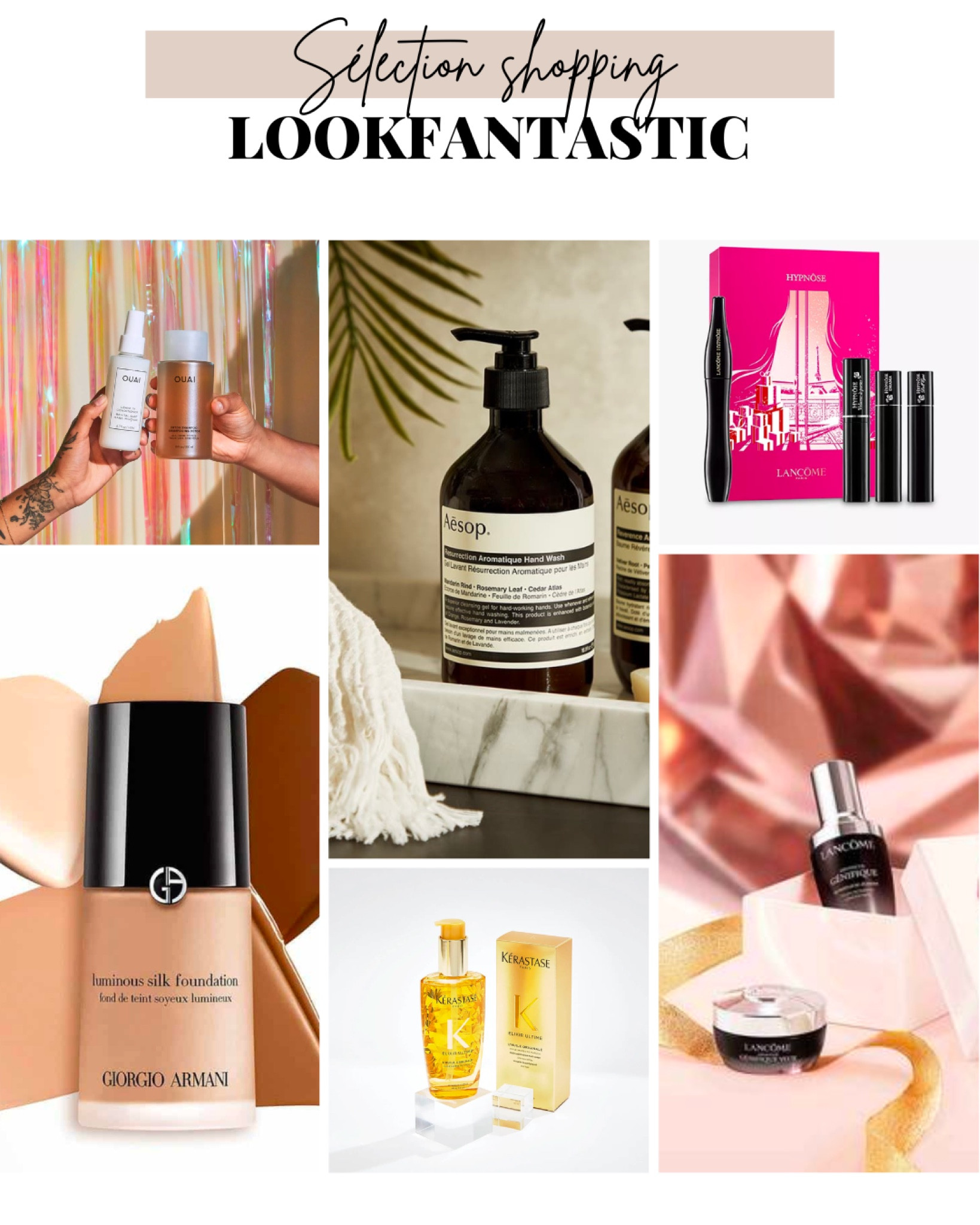 Ma sélection parmi les promo du moment sur Lookfantastic 
(Mon fond de teint préféré est en soldes et je viens de commander le shampooing Detox Ouai!)

#LTKsalealert #LTKeurope #LTKbeauty