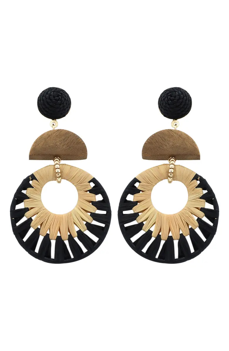 Panacea Raffia Drop Earrings | Nordstrom | Nordstrom