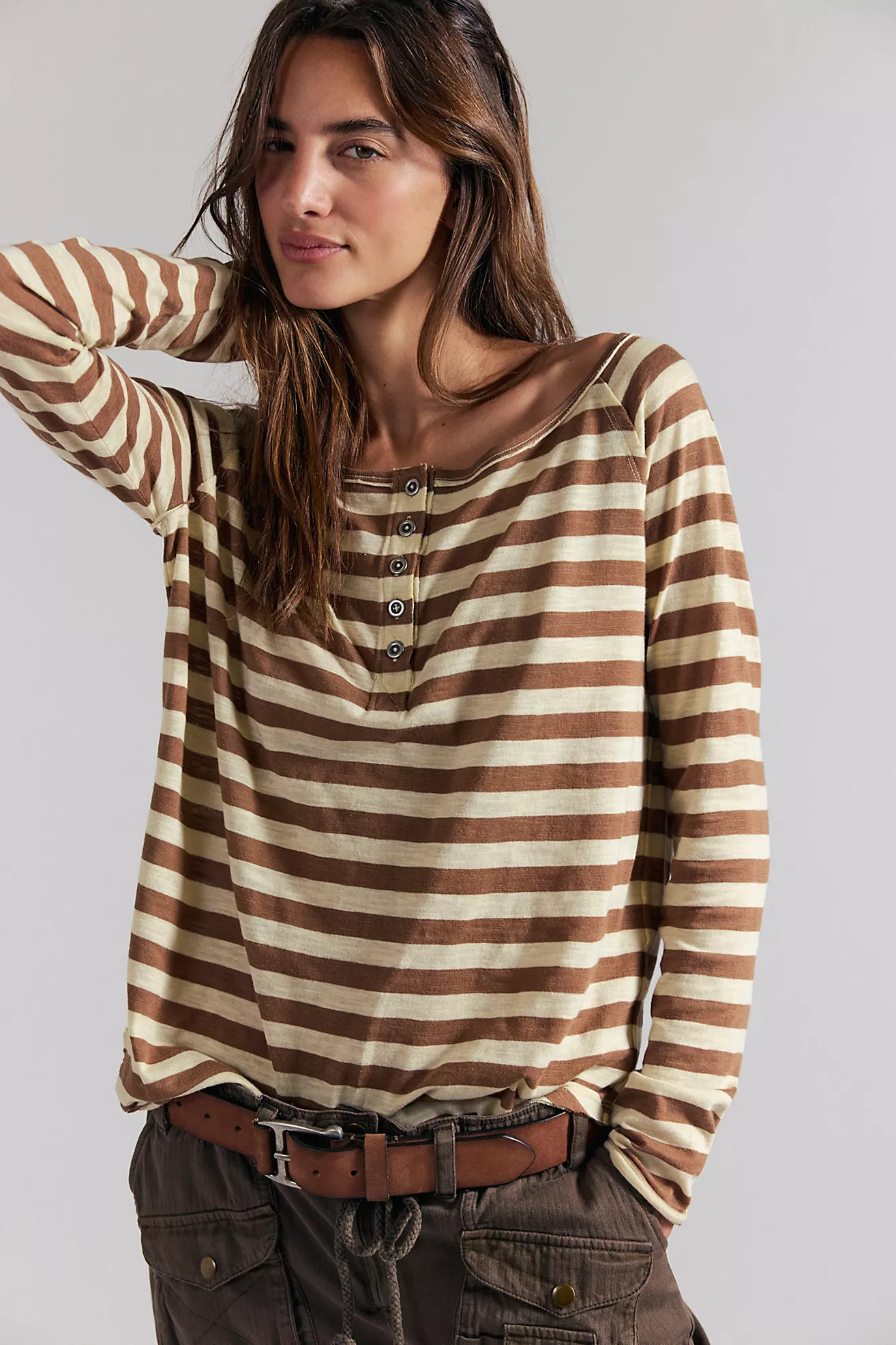 We The Free On The Horizon Henley Top | Free People (Global - UK&FR Excluded)