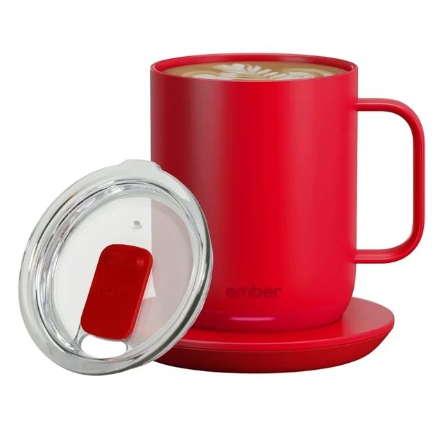 Ember Temperature Control Smart Mug 2, 10 oz, Grey, 80 min Battery Life | App Controlled Heated C... | Walmart (US)