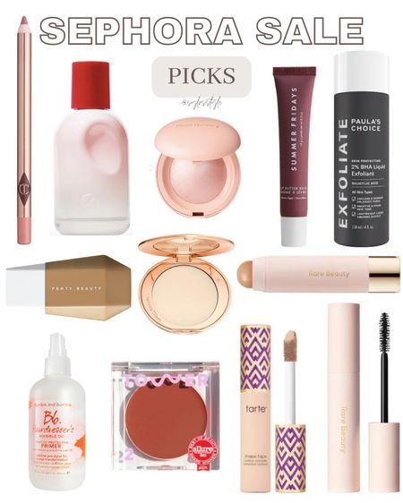The Sephora sale is around the corner! Here is what you need to stock up on. ☀️ glossier, you by glossier, perfume, sephora, sephora sale, sephora spring sale, beauty insider, rare beauty, rare beauty highlighter, summer Friday’s, lip balm, Paula’s choice, skin care, bha toner, contour stick, bronzer, cream blush, mascara, tarte shape tape, bumble and bumble, hair care, hair products, fenty, Charlotte tilbury, Pillowtalk, spring beauty, summer makeup 

#LTKbeauty #LTKsalealert #LTKSeasonal