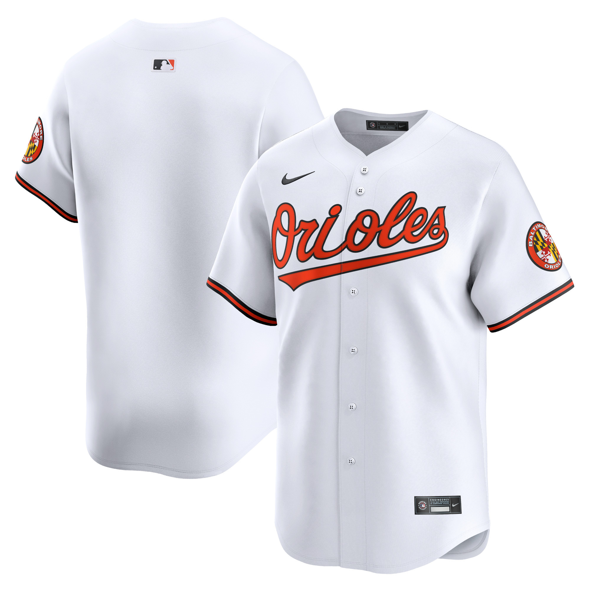 Youth Nike White Baltimore Orioles Home Limited Jersey | Fanatics