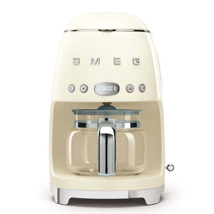 Smeg Drip Coffee Machine, Cream | Williams-Sonoma