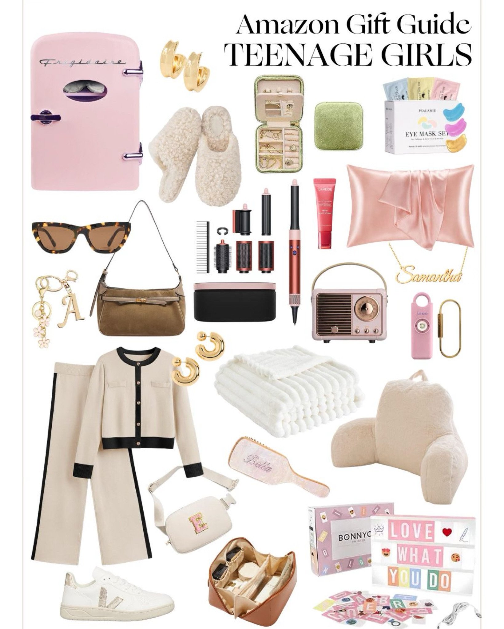 Thanksgiving is over and now it’s time to focus on Christmas. Here is an Amazon gift guide for teen girls to help you with your shopping needs! 

Gift card, holiday gift, Christmas gift, teen girl, gift, Crossbody square purse, fuzzy slippers, velvet jewelry box, safety alarm, travel make up bag, light box, spa headband, silk pillow, personalized hairbrush, Crossbody bag, custom name necklace, volleyball, camera instant print, retro Bluetooth speaker, silk, pillowcase, lipgloss, mini fridge, Dyson air wrap, two piece lounge set, sneakers

#LTKHoliday #LTKGiftGuide #LTKCyberWeek
