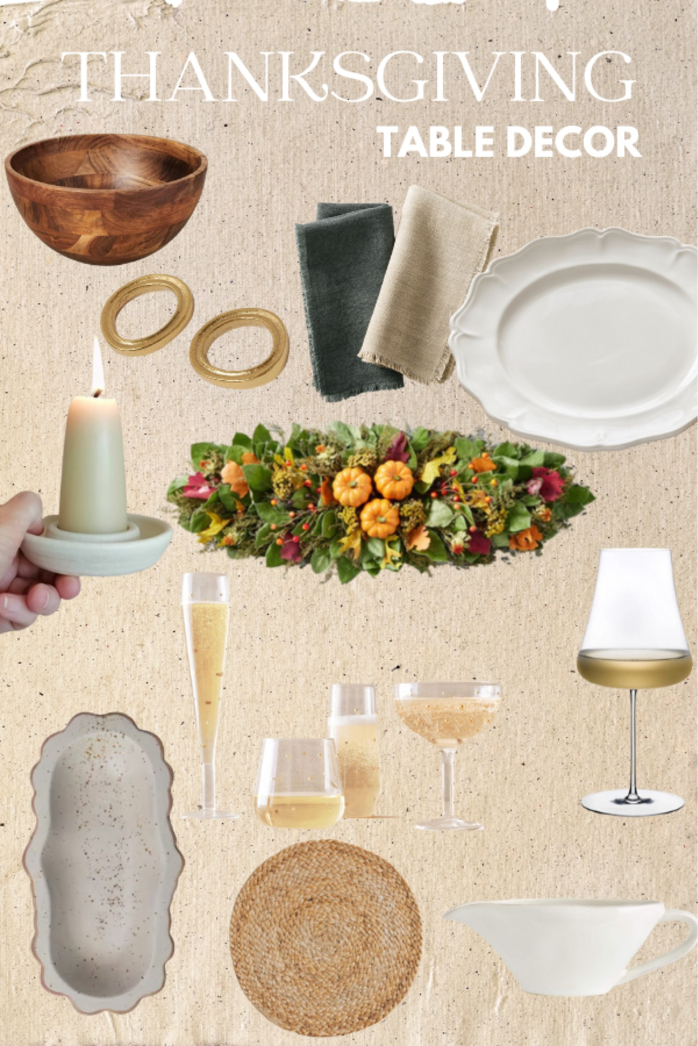 Thanksgiving table landscape idea! 
Thanksgiving home decor | Holiday decor | Holiday dinner table 

#LTKHoliday #LTKhome #LTKSeasonal