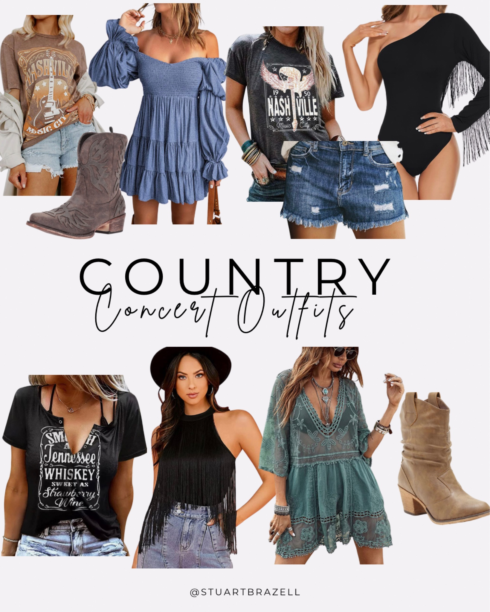 Country music concert outfits sale