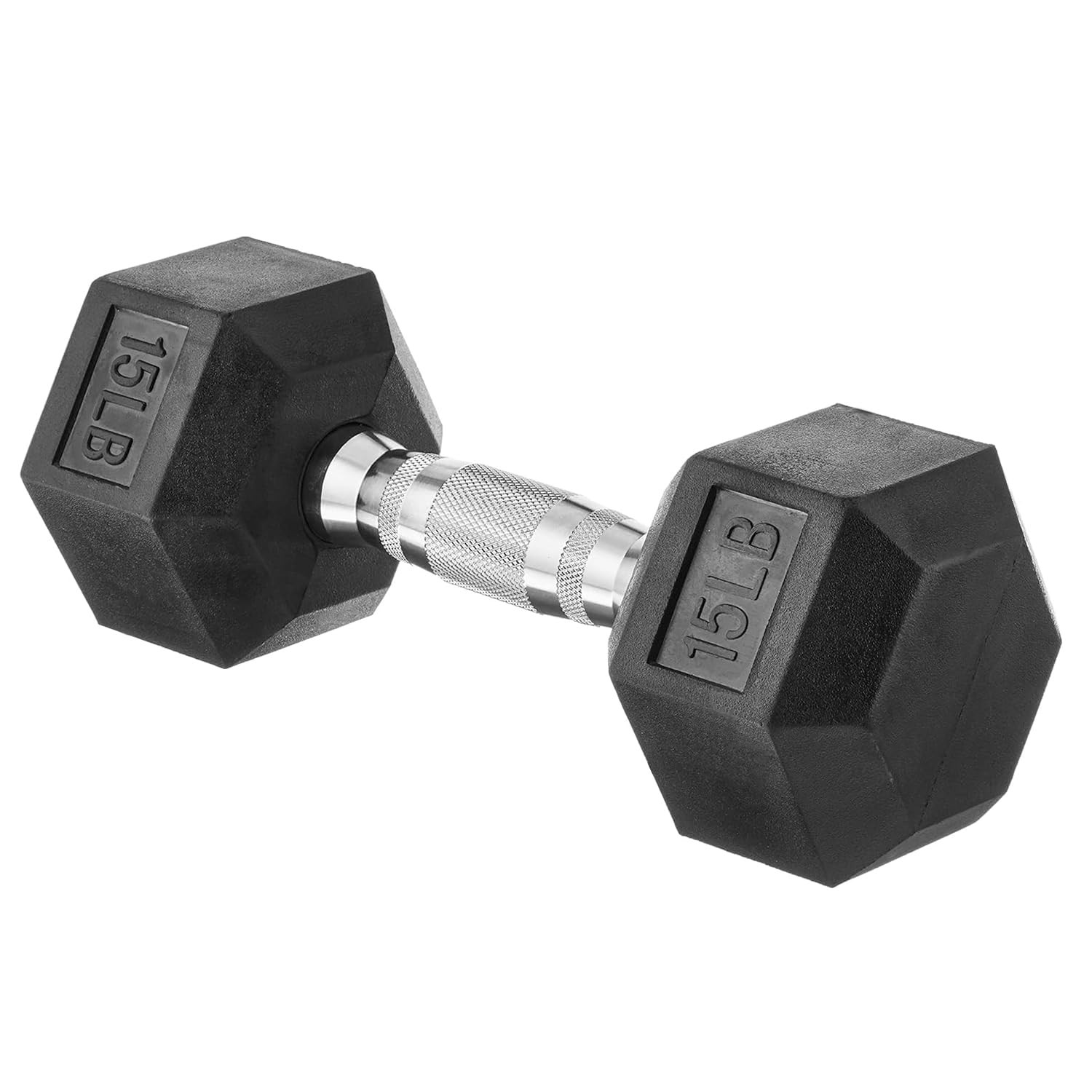 Amazon Basics Rubber Hex Dumbbell Hand Weight | Amazon (US)