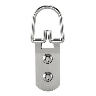 75 lb. Zinc-Plated Steel D-Ring Hangers (2-Pack) | The Home Depot