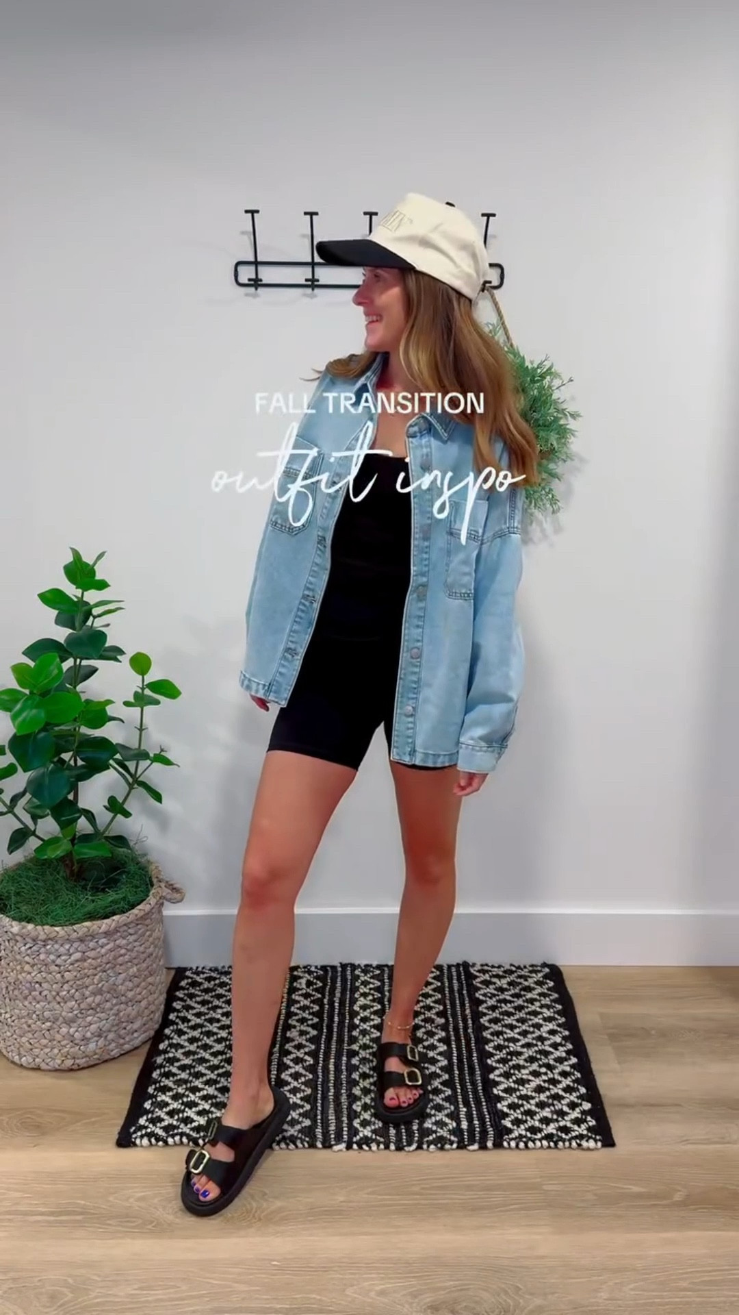 Outfit idea for the inbetween weather, featuring my favorite denim jacket.

Outfit details in my bio 🫶🏼

#creatorsearchinsights #fallfashion #falloutfitideas #falloutfits #momoutfit