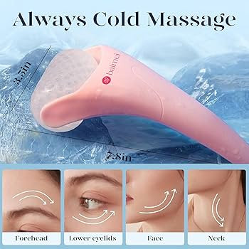 BAIMEI IcyMe Ice Roller for Face and Gua Sha Facial Tool Set, Ice Face Roller Reduces Puffiness R... | Amazon (US)