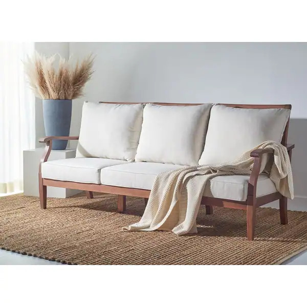SAFAVIEH Couture Payden Outdoor 3 Seat Sofa | Bed Bath & Beyond