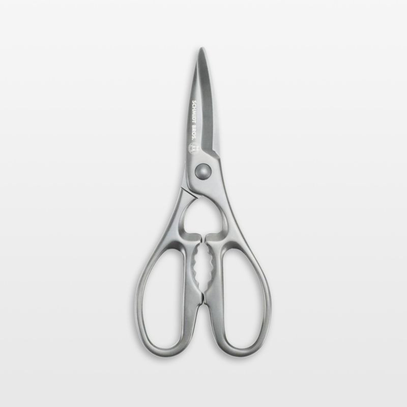 Schmidt Brothers Stainless Steel Kitchen Shears + Reviews | Crate & Barrel | Crate & Barrel
