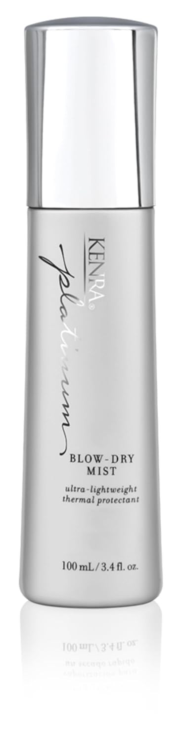 Kenra Platinum Blow-Dry Mist | Ultra-Lightweight Thermal Protectant | Detangles, Smooths, & Softens | Eliminates Frizz & Resists Humidity | Fine To Medium Hair | Amazon (US)
