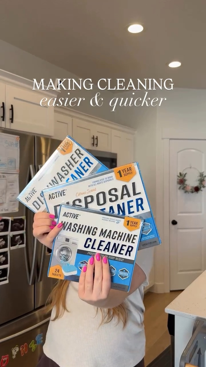 These are 3 places I always forget to clean 🫣 but it’s never been easier than when I found these tablets!

I have no excuse anymore since it only takes a minute to pop one in and let it do all the cleaning 🧼 

Use code K9BRSTAP for 10% off all Active products on Amazon this month! 


#LTKmomlife #LTKHome