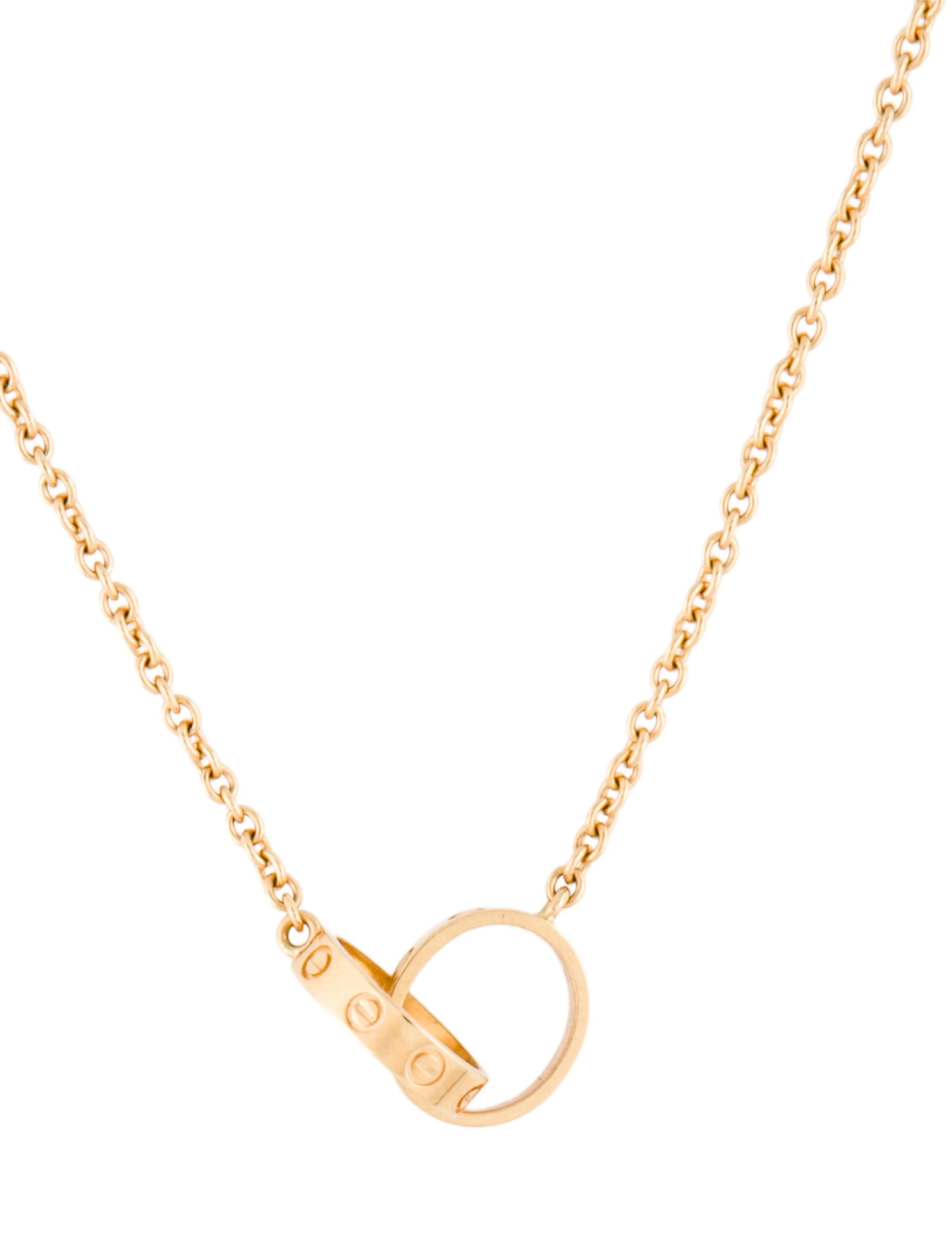 LOVE Pendant Necklace | The RealReal