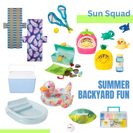 Sun Squad Summer Backyard Fun Ideas #sunsquad #targethe #targetfamily #pooltoys #sunsquadxtarget #summerideas #kidsfun #fungames #outdoorfun

#LTKfamily #LTKparties #LTKhome