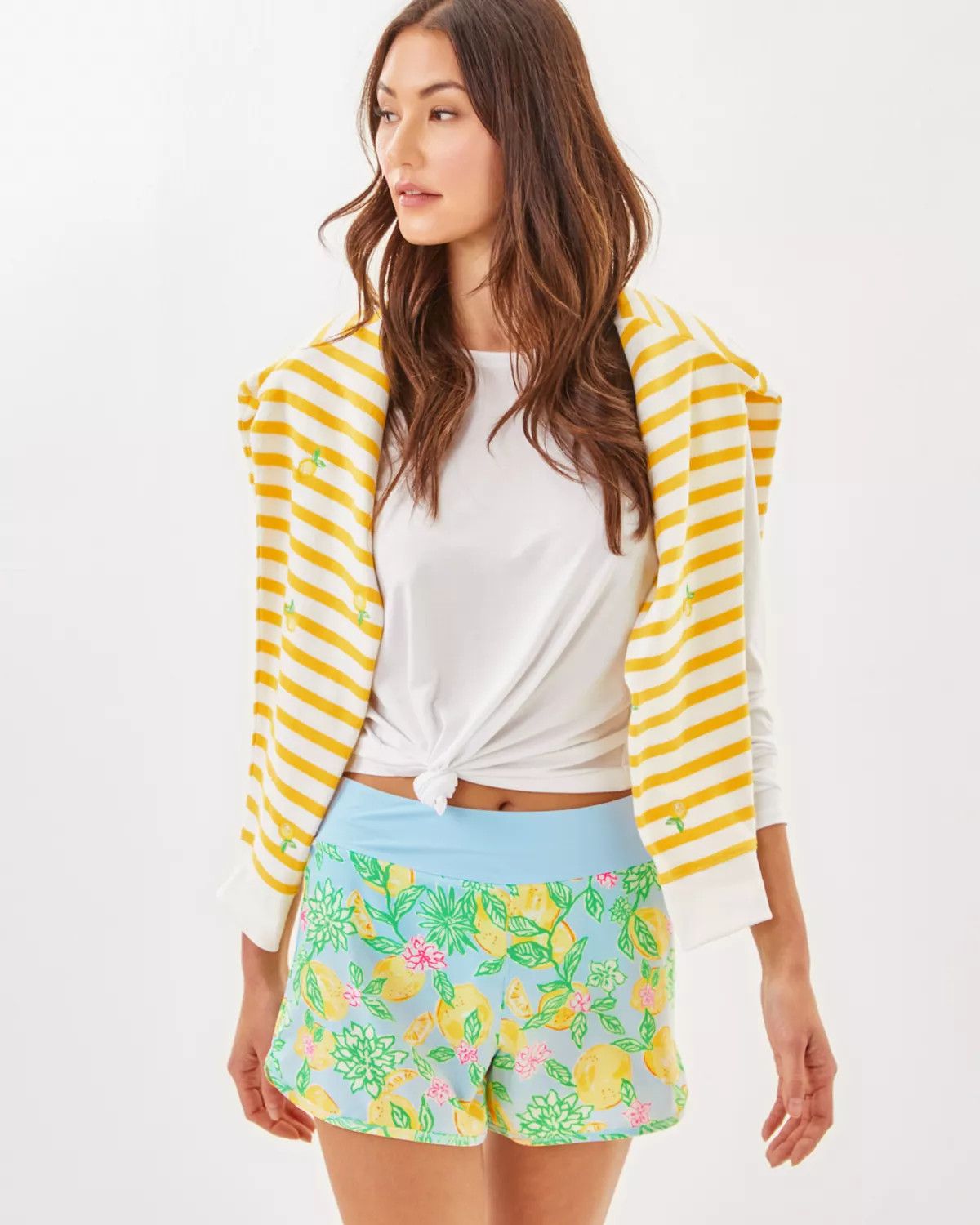 3.5" Luxletic Bicci Running Short | Lilly Pulitzer