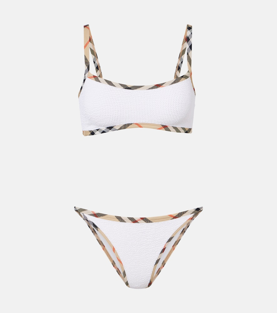 Burberry x Hunza G Tyler Burberry Check bikini | Mytheresa (US/CA)