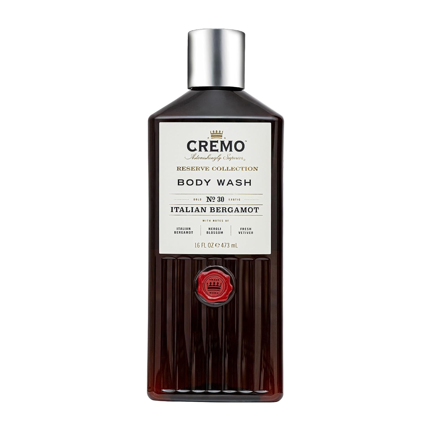 Cremo Body Wash for Men, Italian Bergamot, 16 Fl Oz | Amazon (US)