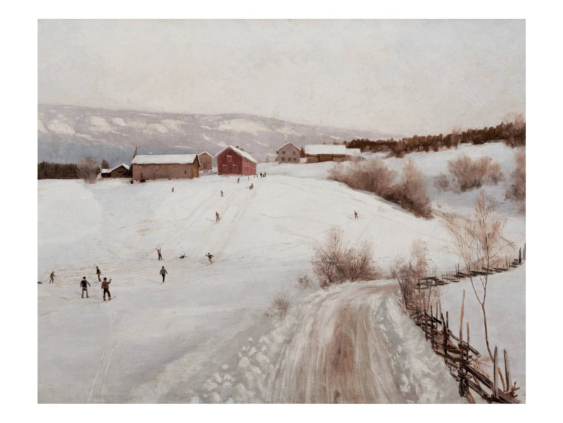 Snowy Hill | Heirloom Print Shop