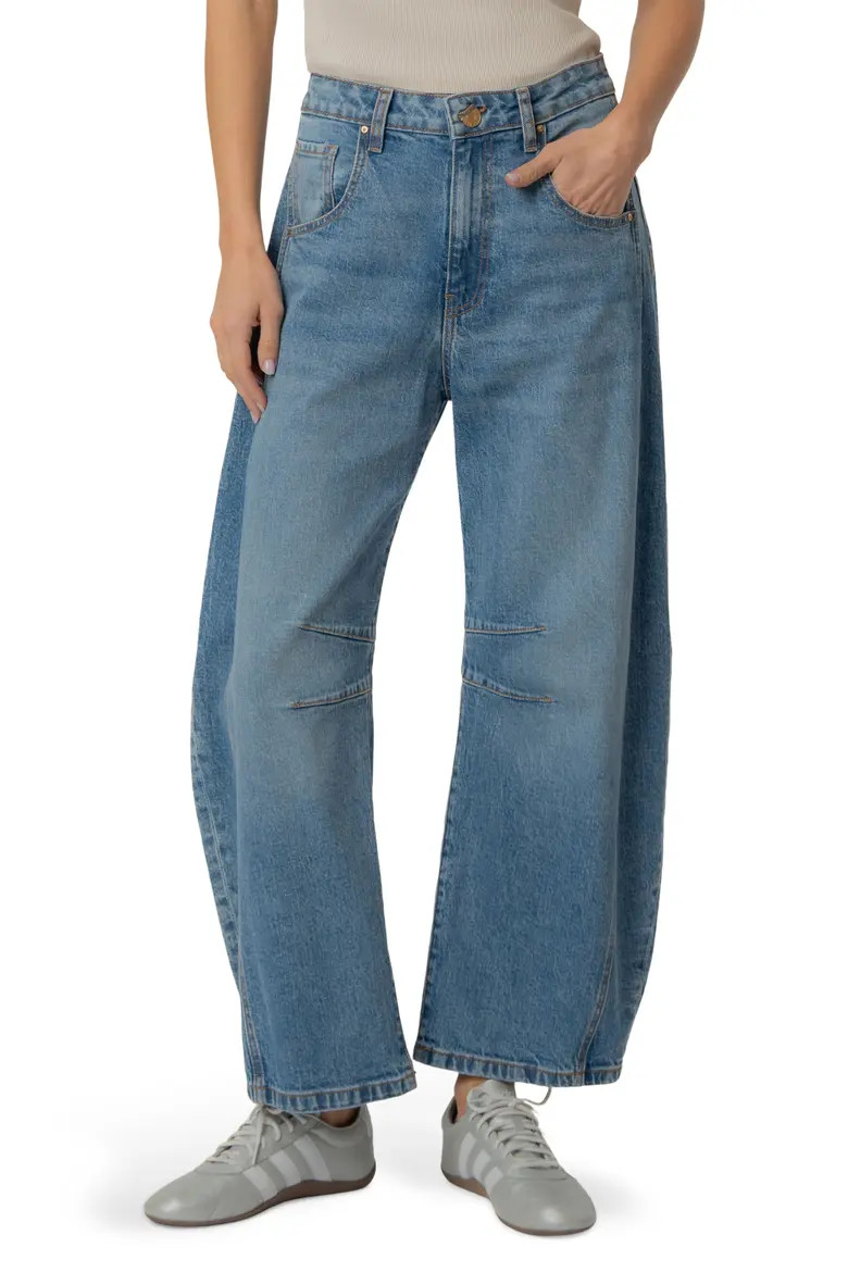 Ashlyn Baggy Barrel Leg Jeans (Women) | Nordstrom | Nordstrom