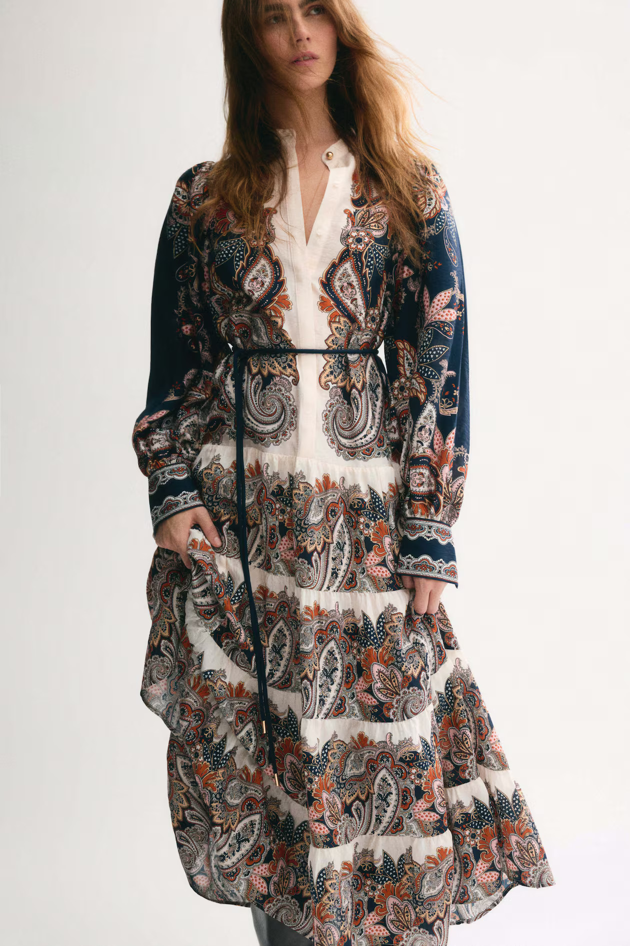 Dress with Tiered Skirt | H&M (US + CA)