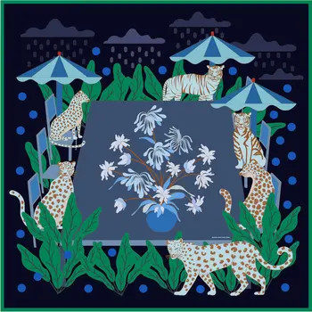 Double Sided Silk Scarf of Night Banquet | Nordstrom