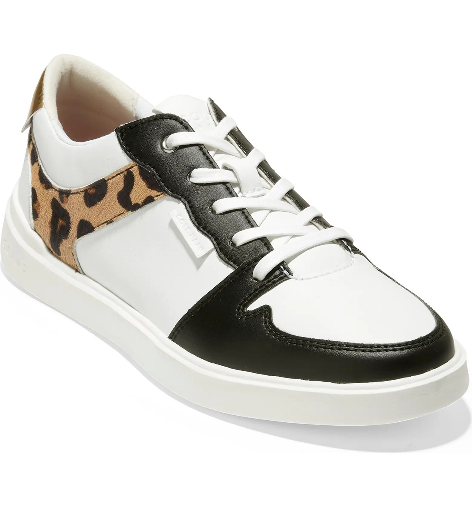 Grand Crosscourt Modern Times Genuine Calf Hair Lace-Up Sneaker | Nordstrom Rack