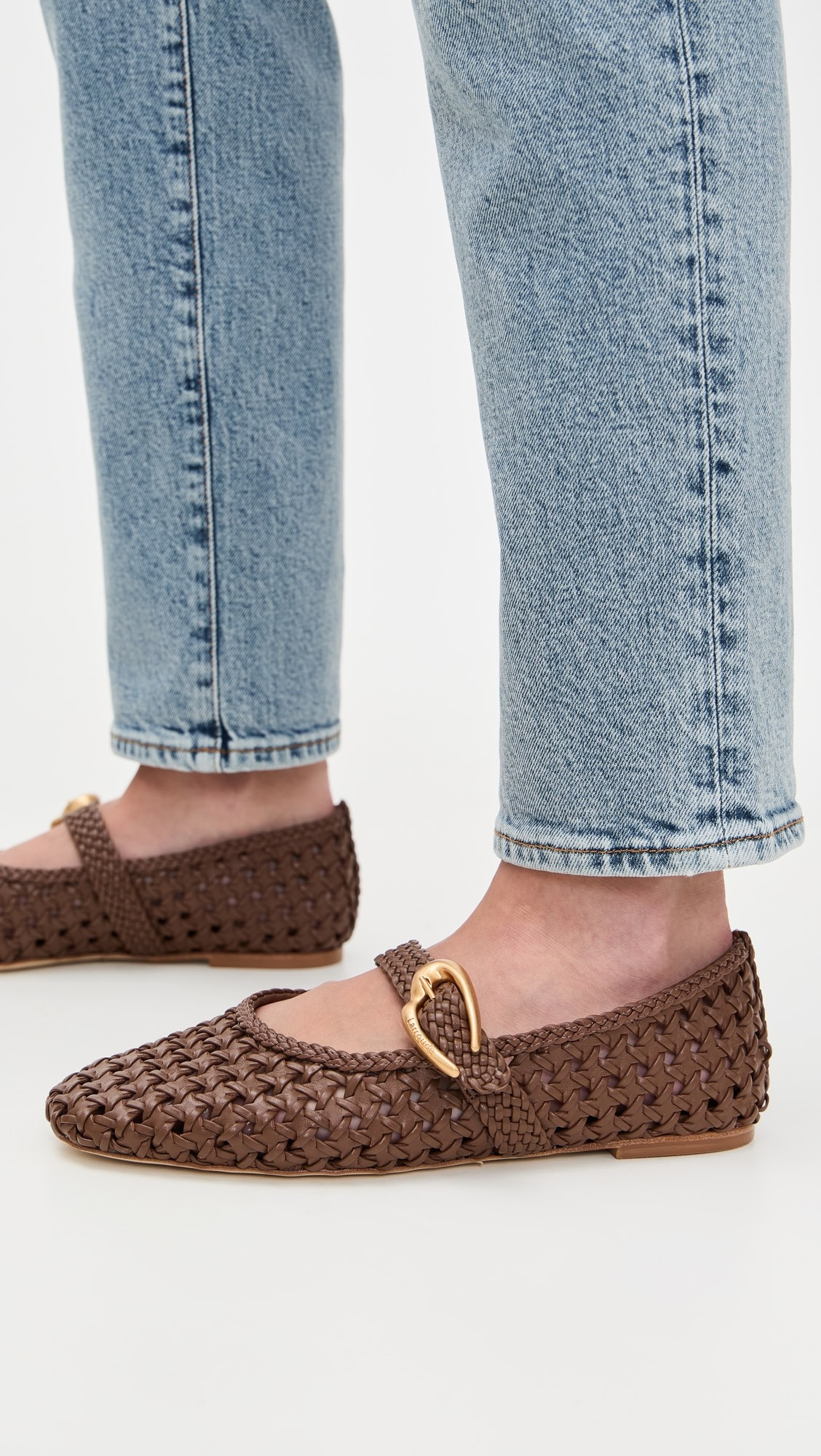 Larroudé Verona Macrame Flats | Shopbop | Shopbop