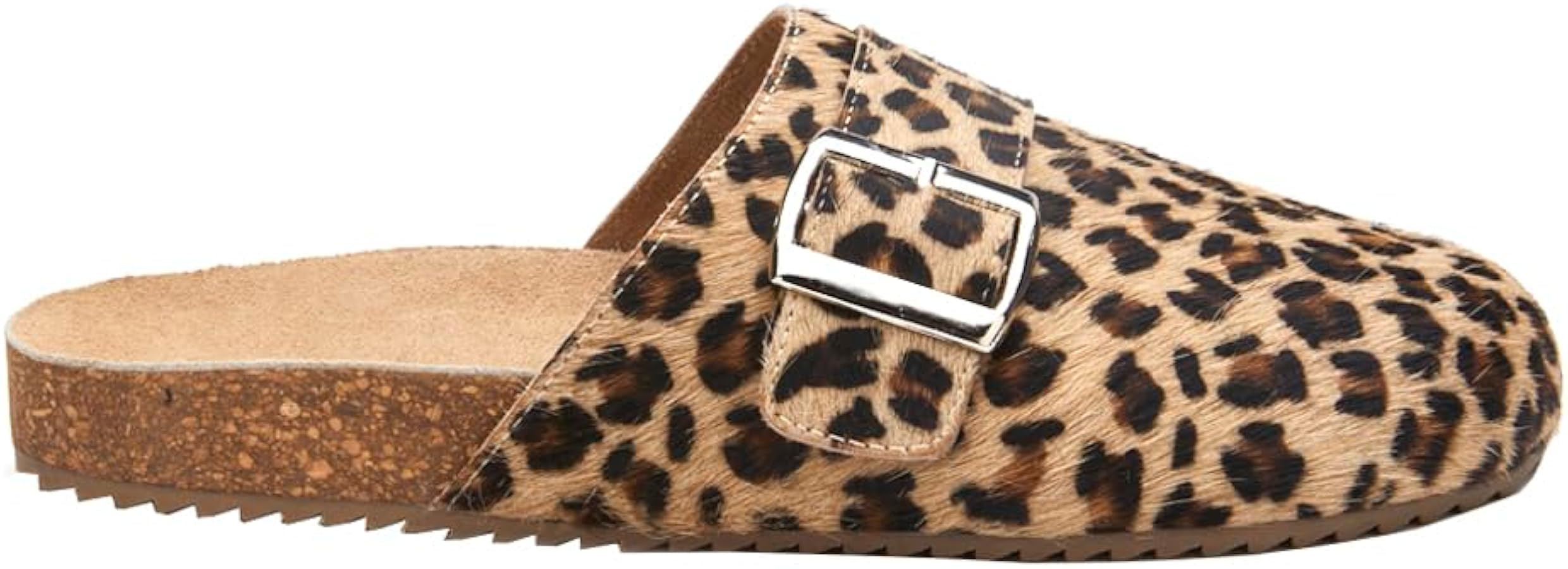 Coconuts by Matisse Womens Zella Leopard Buckle Mules Flats Casual - Brown | Amazon (US)