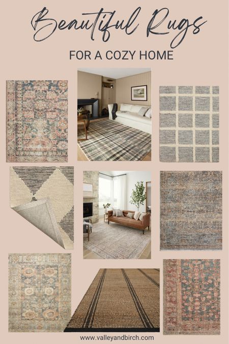 A beautiful round up of rugs for a cozy home!  Neutral, textured, and understated, these rugs are the perfect backdrop for your living room, bedroom, and more!
#rugideas #cozyrugs #neutralrugs #loloi #angelarose #chrislovesjulia #beautifulrugs

#LTKhome #LTKfamily #LTKsalealert