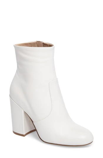 Women's Steve Madden Gazer Bootie, Size 5.5 M - White | Nordstrom