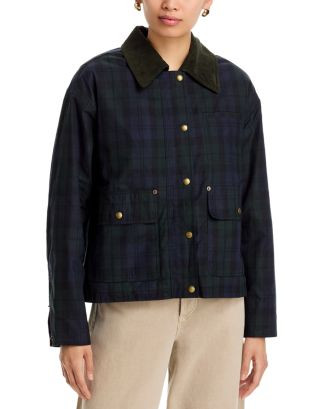 Plaid Cord Collar Barn Jacket | Bloomingdale's (US)
