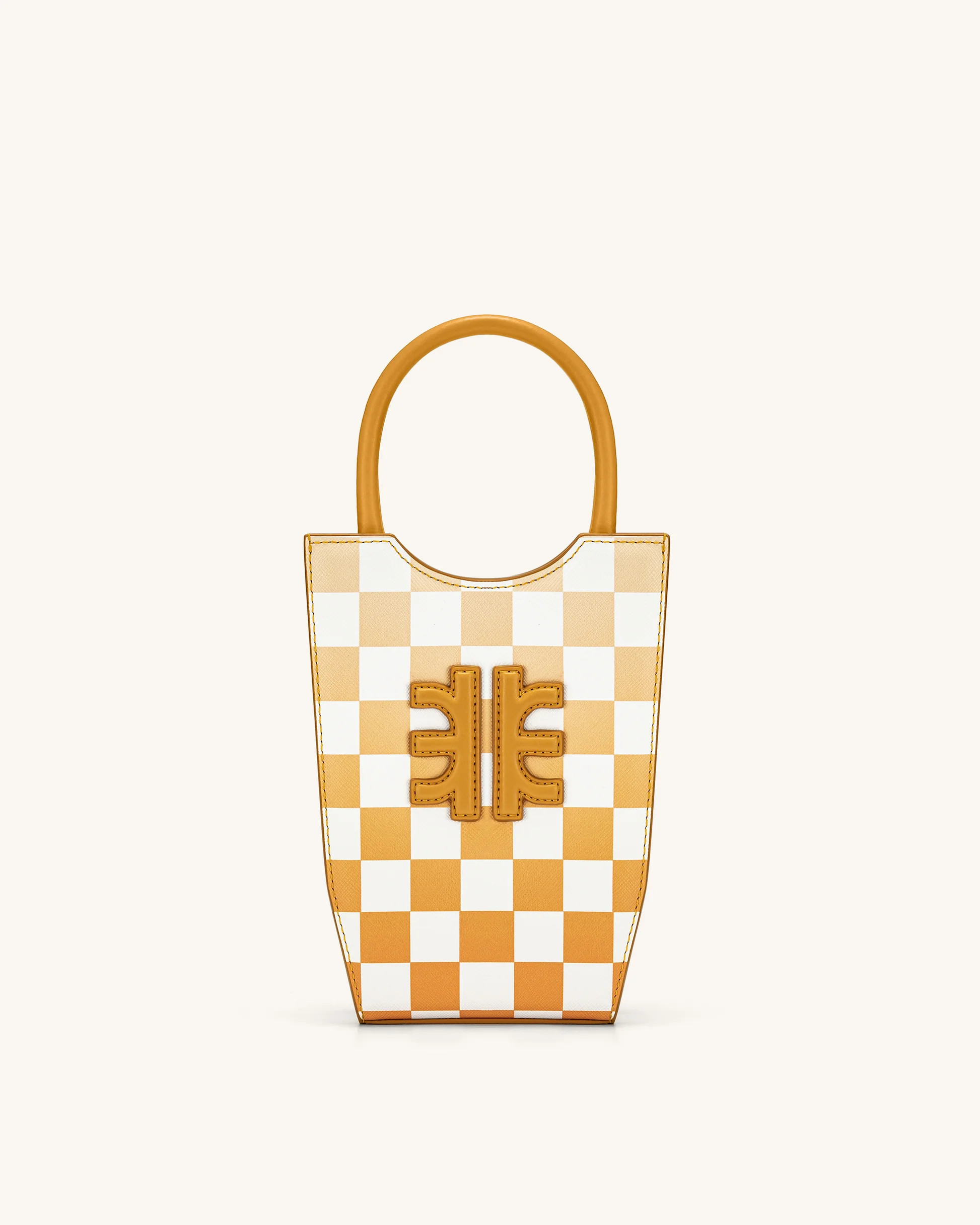FEI Gradient Checkerboard Phone Bag - Orange | JW PEI US
