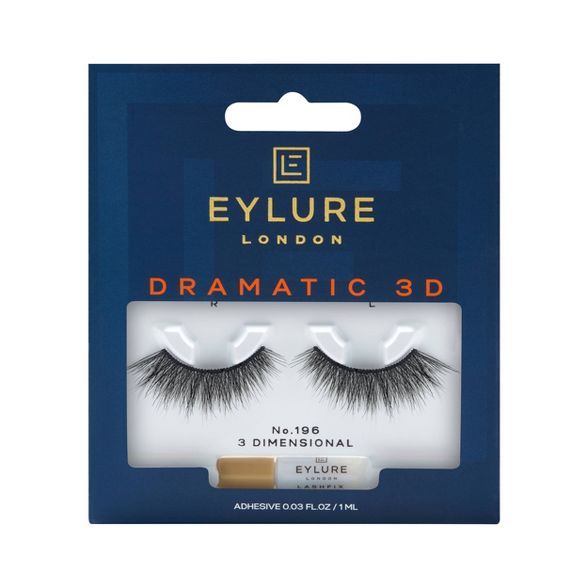Eylure False Eyelashes Dramatic 3D No. 196 - 1pr | Target