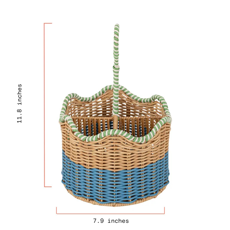 Beautiful Two-Tone Rattan Caddy by Drew Barrymore | Walmart (US)