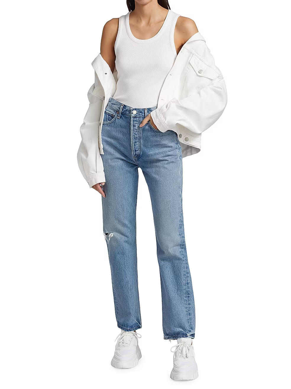 Scoopneck Tank Top | Saks Fifth Avenue