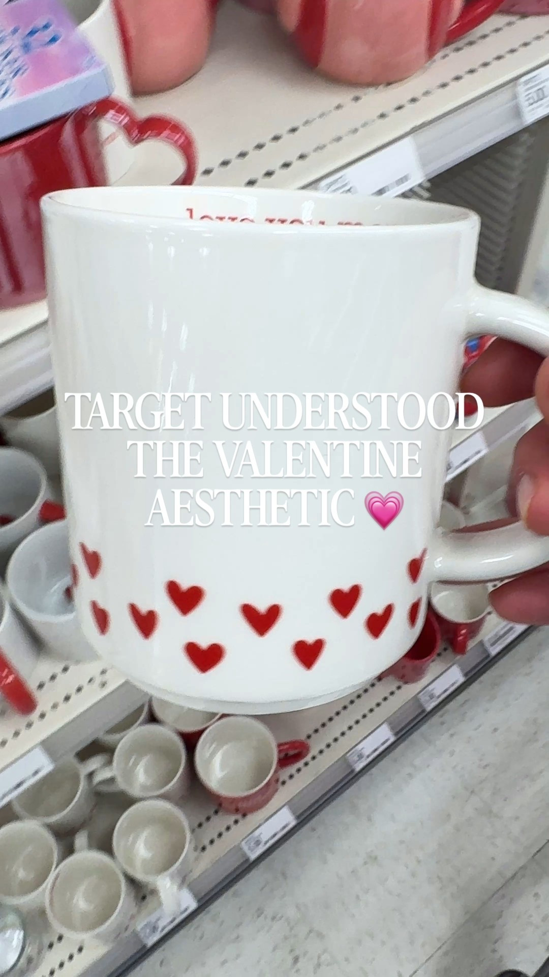 went to Target for ONE thing… and left thinking about these 😭💗
Valentine’s coffee cups are officially out and they’re cute AND budget-friendly ☕💕
Which one would you grab? 👀
#TargetFinds #TargetValentines #BudgetFinds #CuteHome #ValentinesDecor #AffordableFinds

#LTKHome #LTKSeasonal
