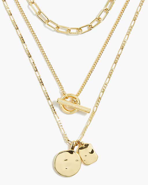 Three-layer necklace | J.Crew Factory