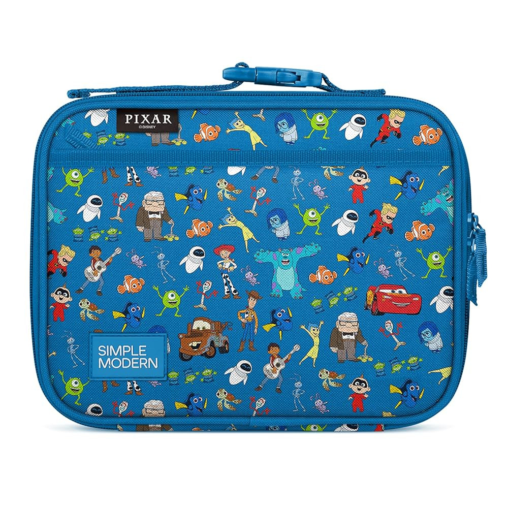 Simple Modern Disney Pixar Kids Lunch Box for School | Reusable Insulated Lunch Bag for Toddler, ... | Amazon (US)