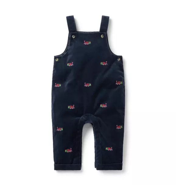 The Holiday Train Baby Overall | Janie and Jack